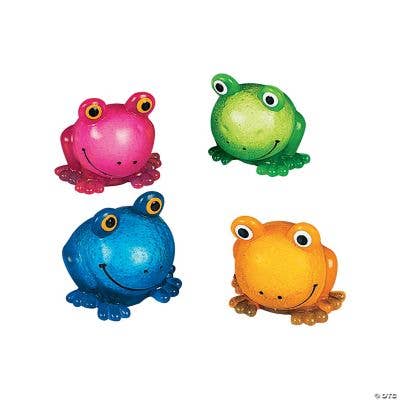 SQUEEZABLE STICKY FROGS