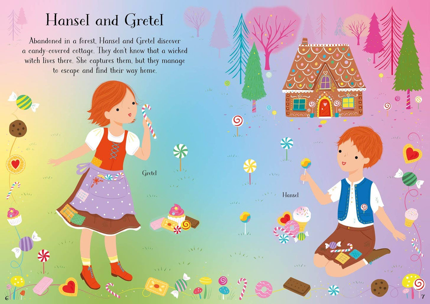 Little Sticker Dolly Dressing Fairy Tales : Usborne