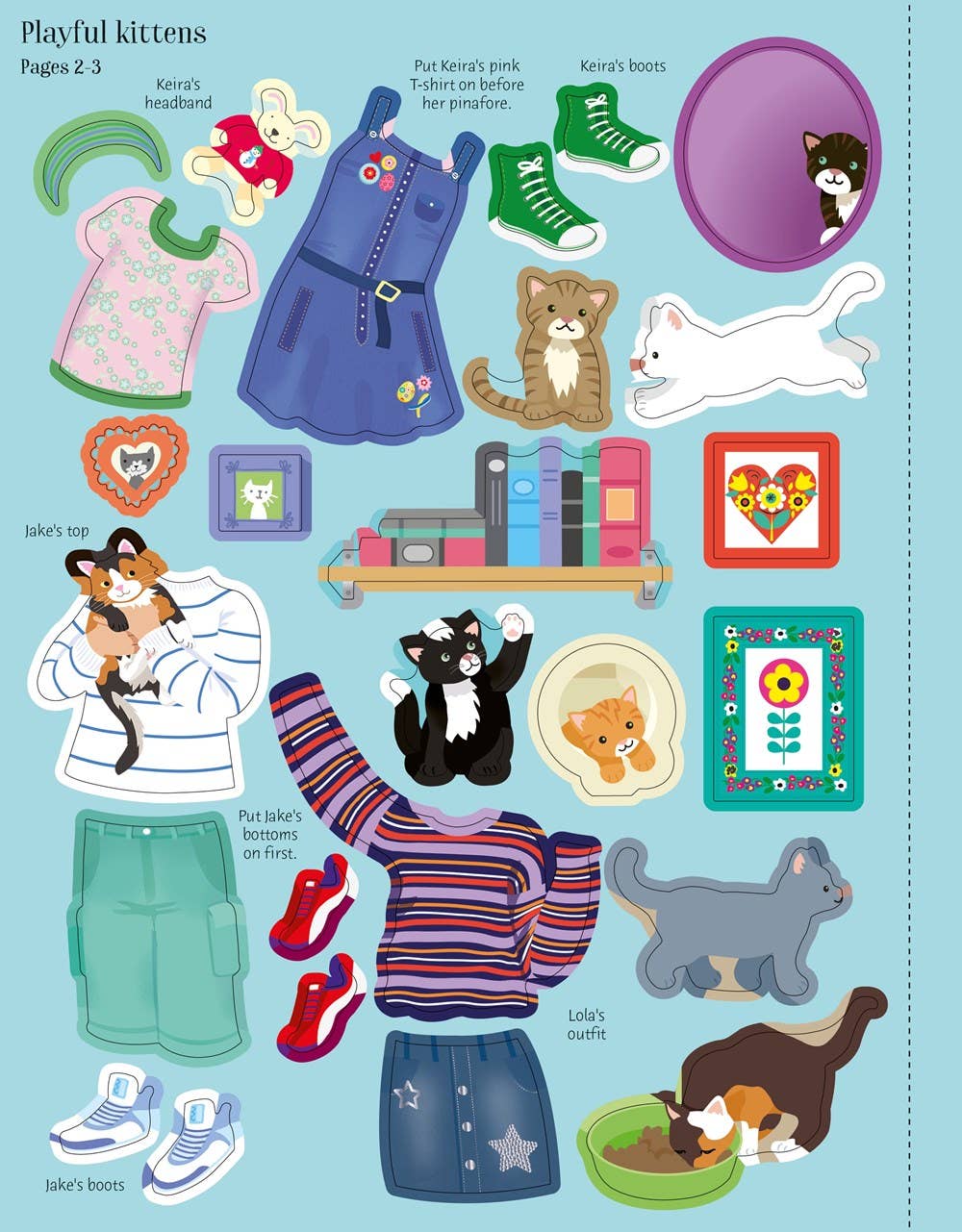 Sticker Dolly Dressing Pets : Usborne