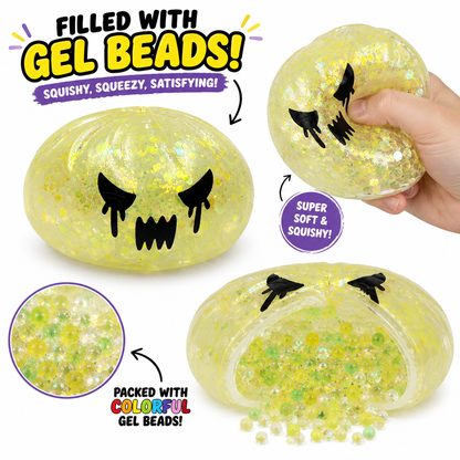 Halloween Dumpling Glitter Gel Bead MSDS12