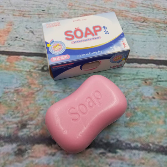 Simulated Soap Squishy Slow Rebound Squeeze Fidget Toys: Pink