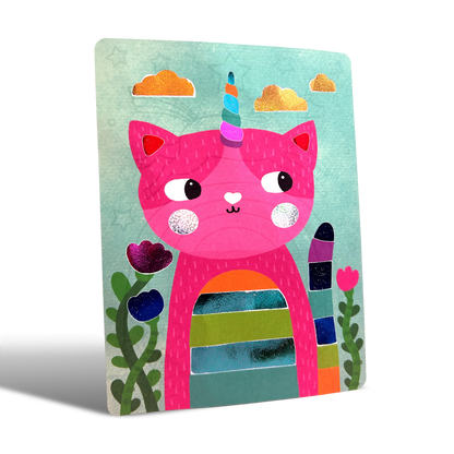 Foil-tastic: Foil Art & Coloring Fun - Whimsical World (36 P