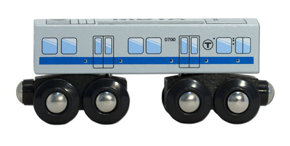 MBTA Blue Line Wooden Toy Train