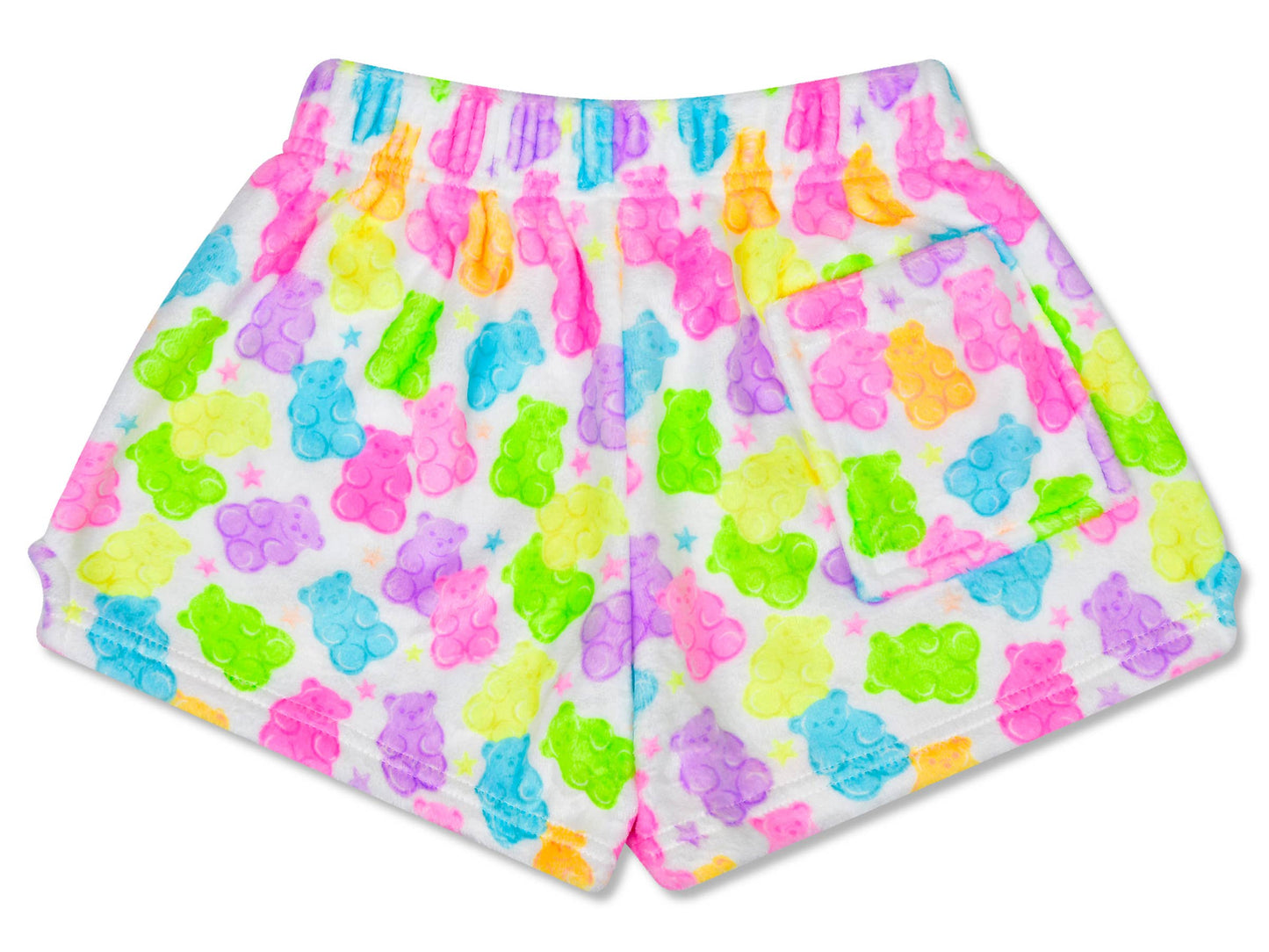 Yummy Gummy Plush Shorts (Small -(6-8))