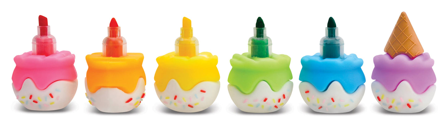 Ice Cream Stackable Markers PDQ - 24 markers
