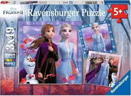 Frozen The Journey Starts 3 x 49 pc Puzzle