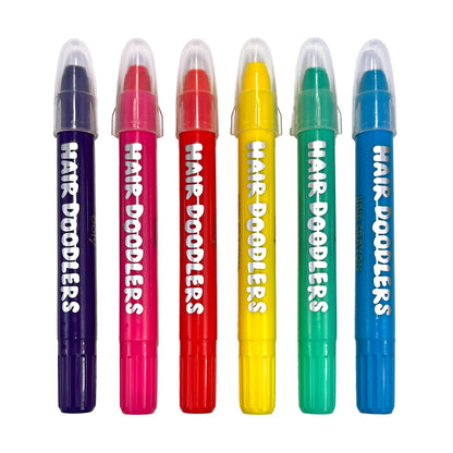 Hair Doodlers Hair Crayons Set of 6