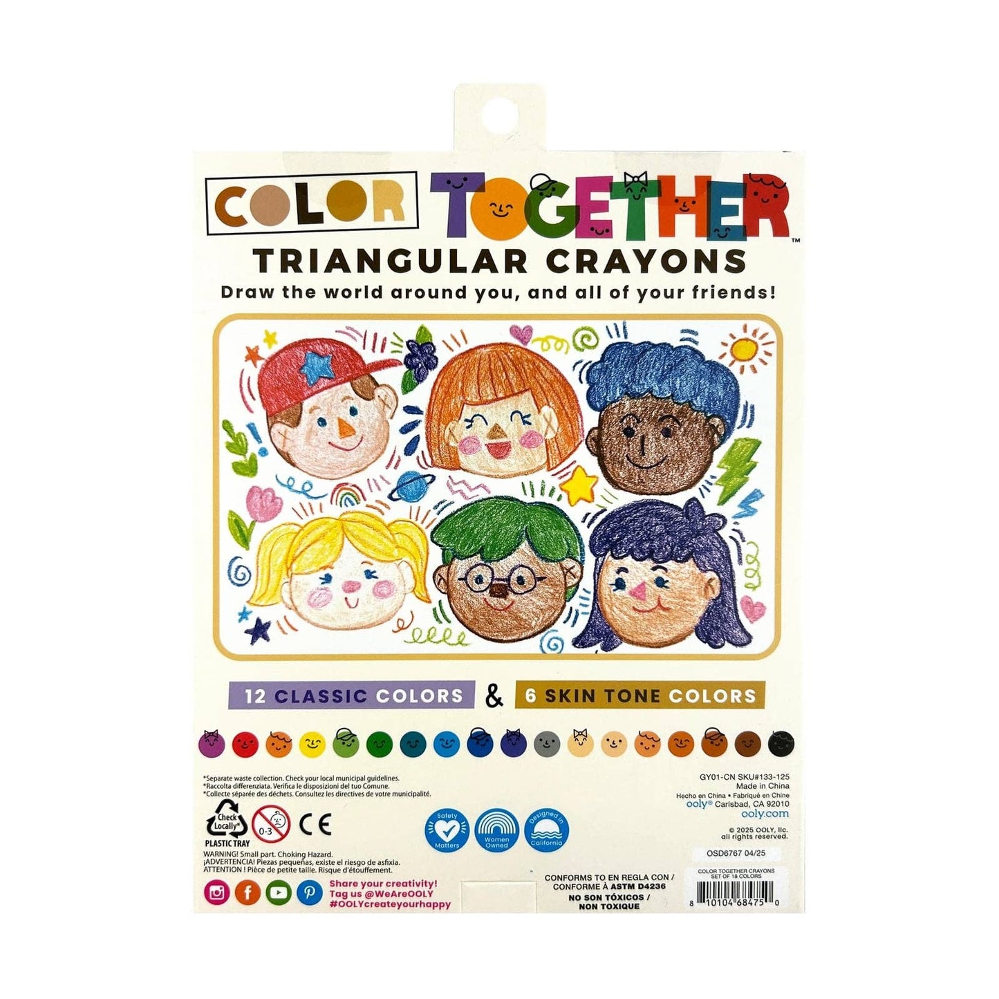 Color Together: Crayons (Set of 18)