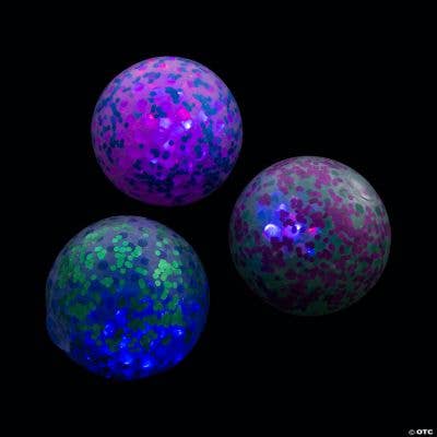 Light Up CONFETTI  BEAD BALL