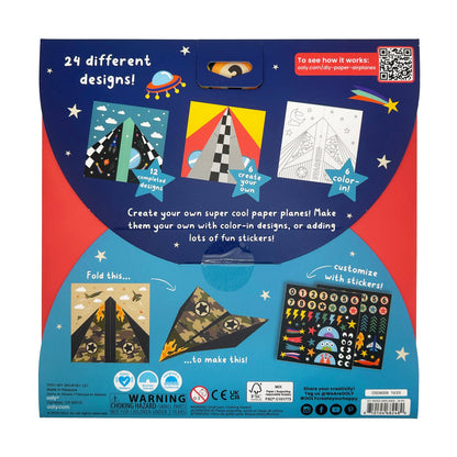 D.I.Y. Paper Airplanes (Set of 24 Designs)