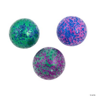 Light Up CONFETTI  BEAD BALL