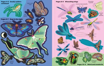 Big Sticker Book Bugs: Usborne
