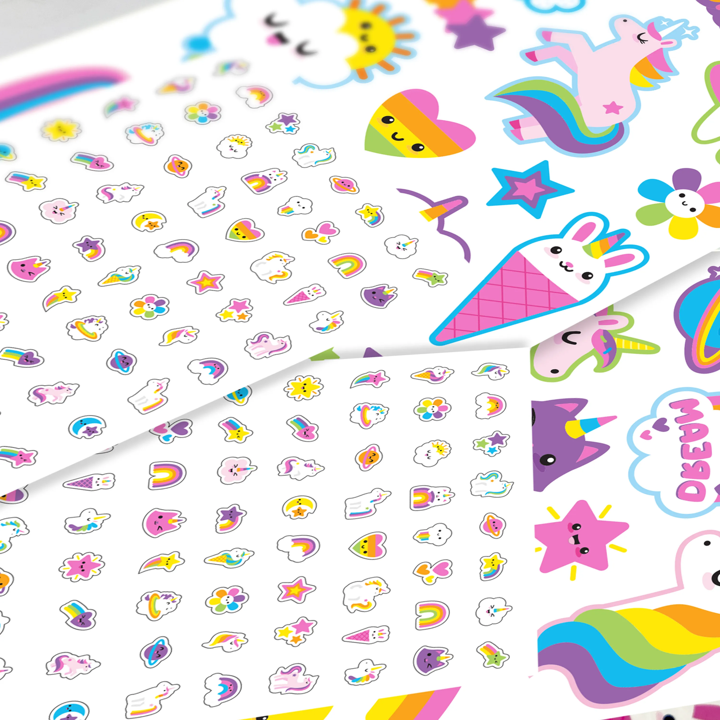 Tattoo Palooza: Temporary Tattoos & Nail Stickers - Unicorns
