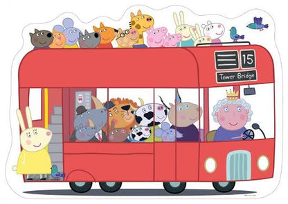 Peppa Pig London Bus 24 Piece Puzzle