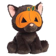 8" Masquerade Pet Black Cat