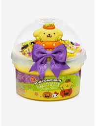 Pompompurin Halloween Glossy Slime