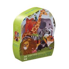 36 Pc Shaped Puzzle Jungle Friends