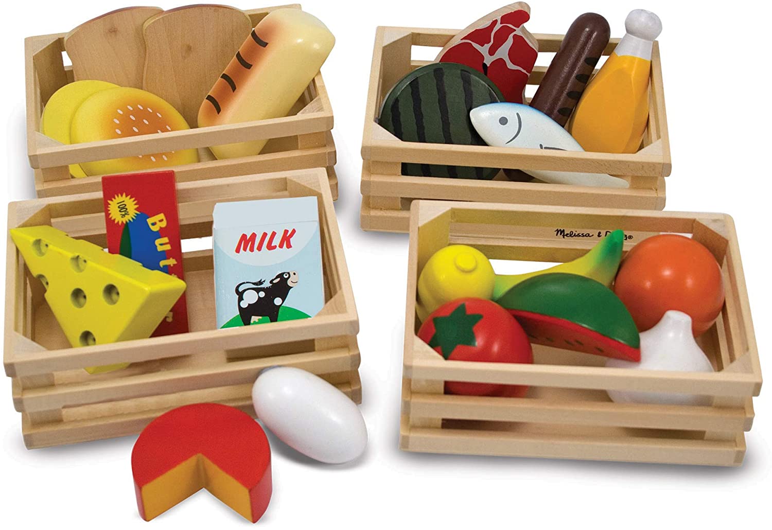Wooden Food Groups