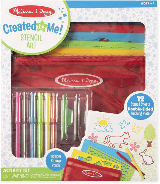 Stencil Art Activty Set