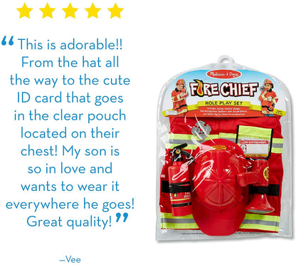 Fire Chief Costume Set