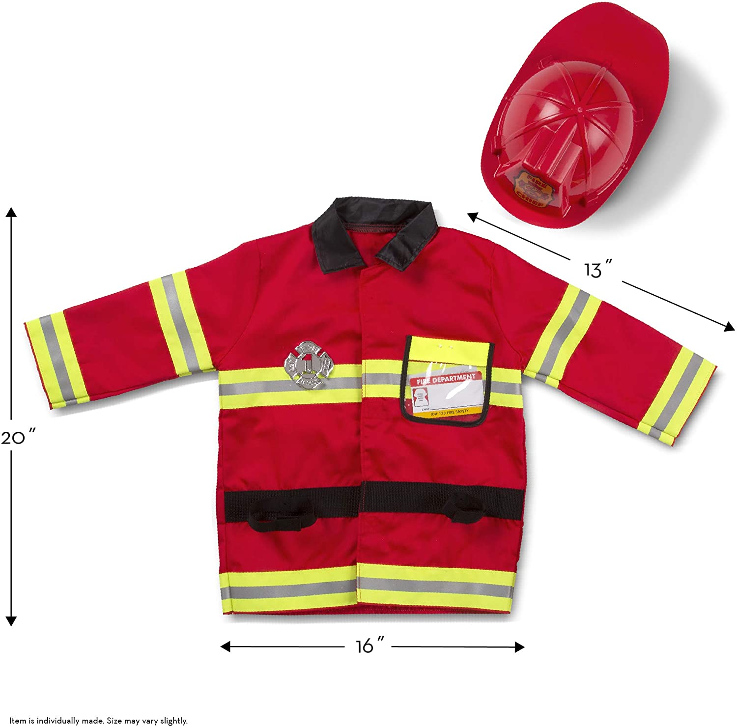 Fire Chief Costume Set