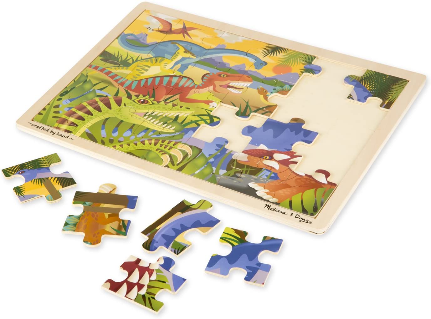 Dinosaur 24pc Tray Puzzle