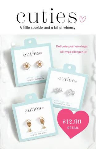 Cuties Periwinkle Earings Assortment
