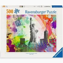 New York Postcard 500 pc Puzzle