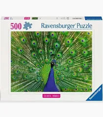 Peacock 500 Pc Puzzle