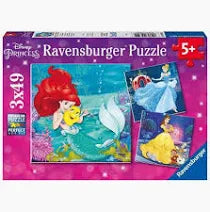 Princesses Adventure 3x49 pc Puzzle