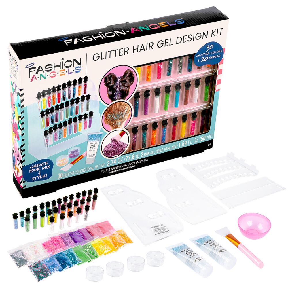 Glitter Hair Gel Super St