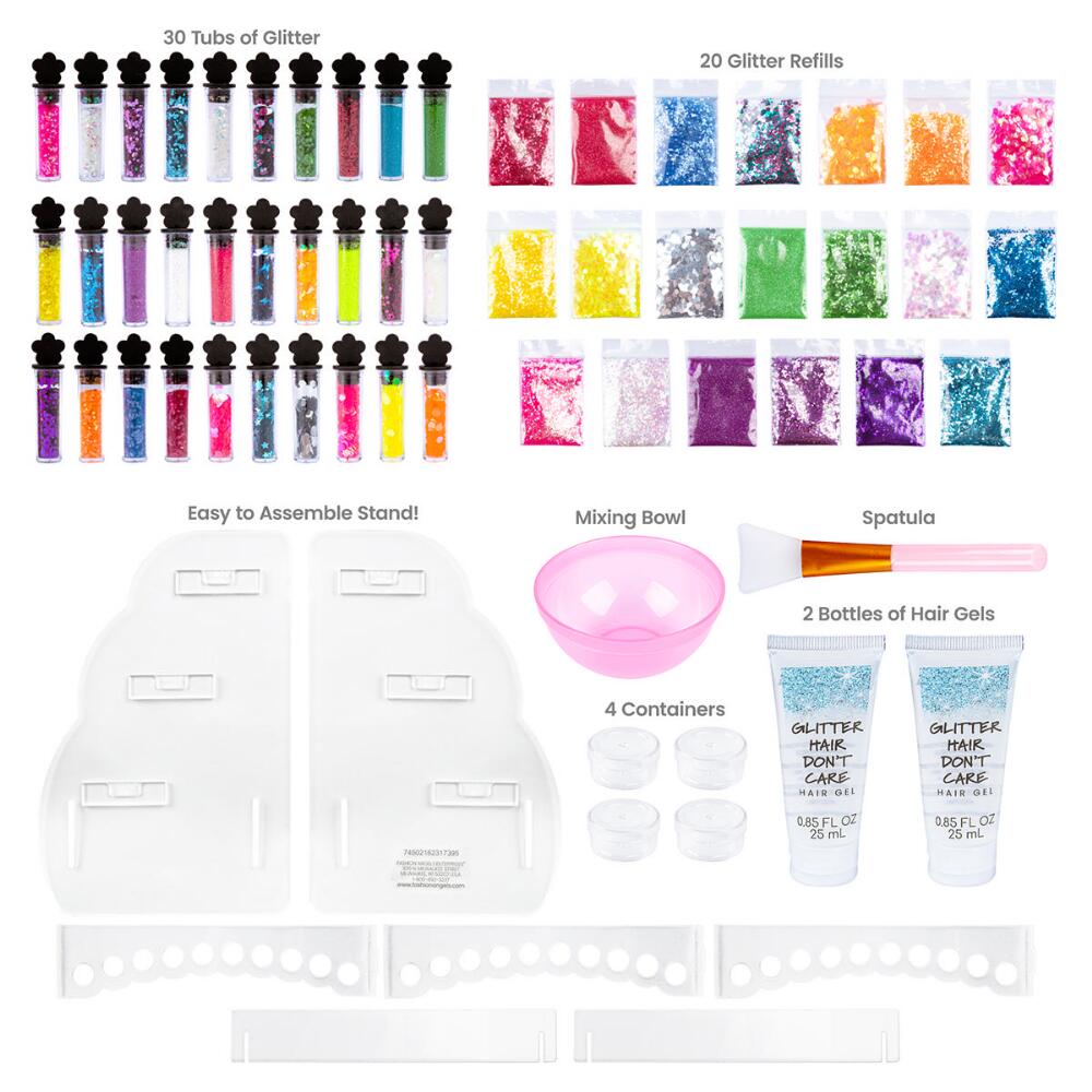 Glitter Hair Gel Super St
