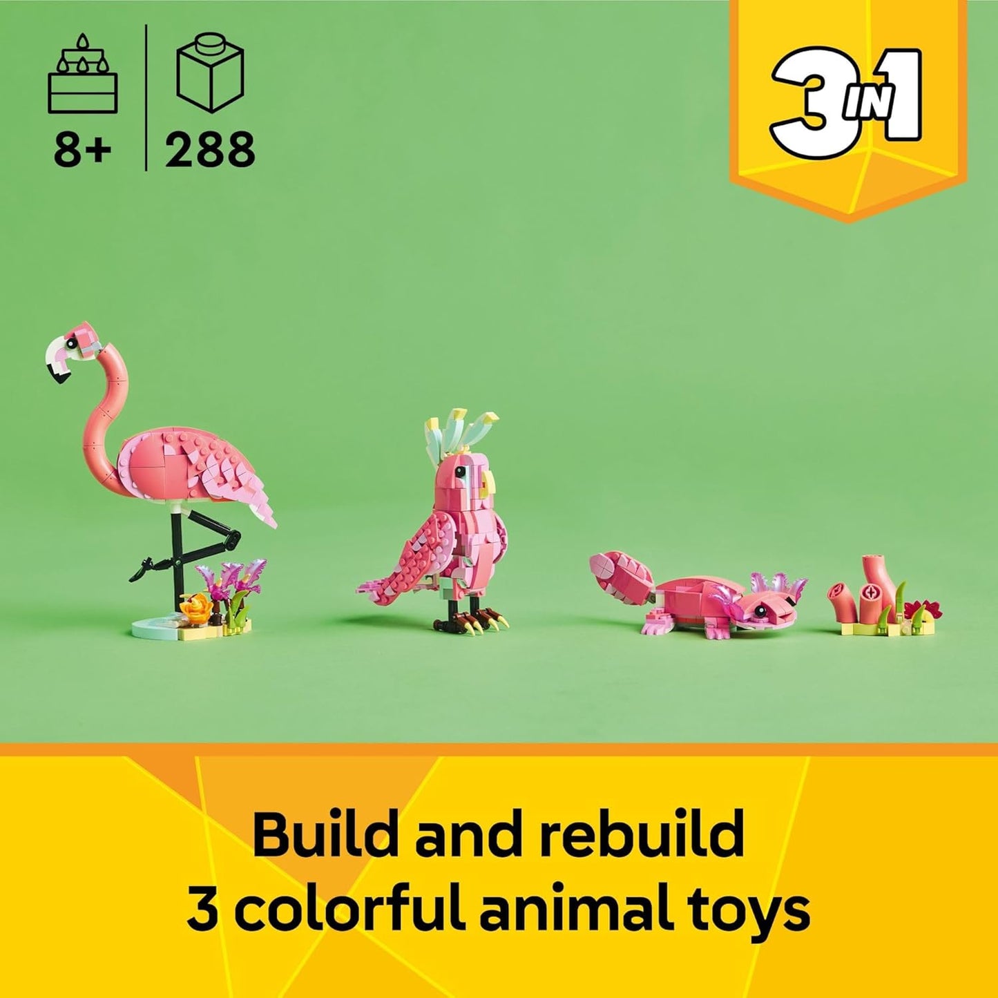 Wild Animal Pink Flamingo