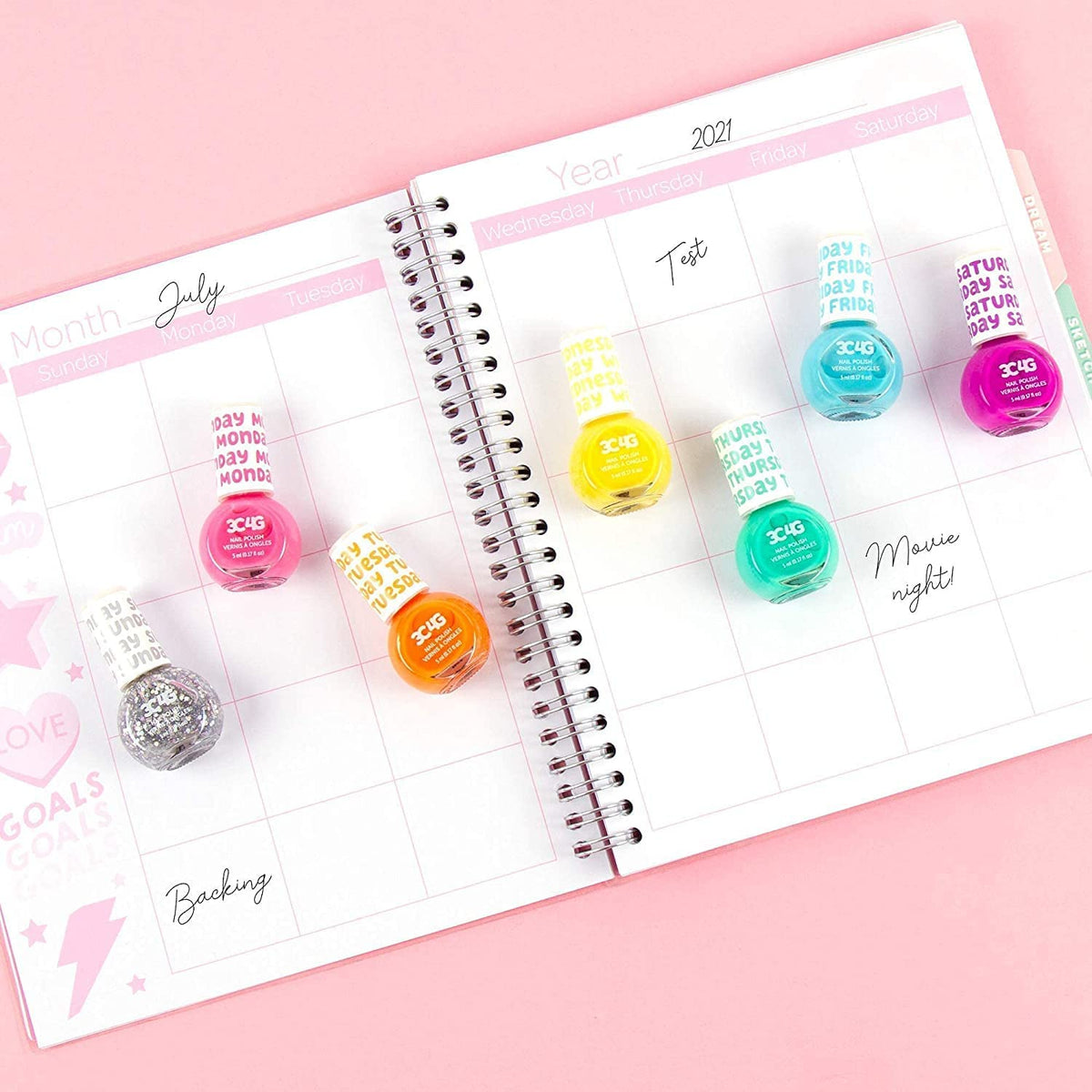 Days of Week Polish Set