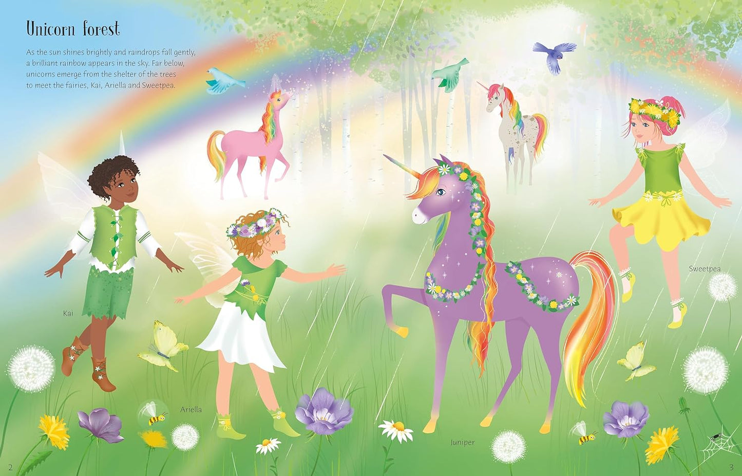 Sticker Dolly Rainbow Uni