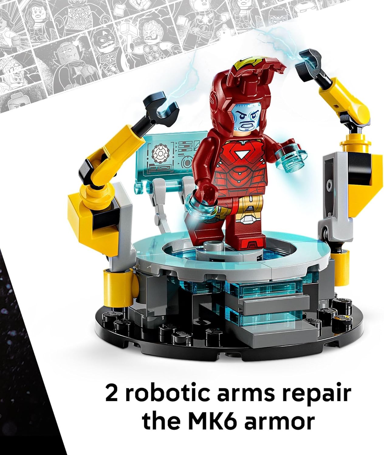Iron Mans Lab Hall Armor