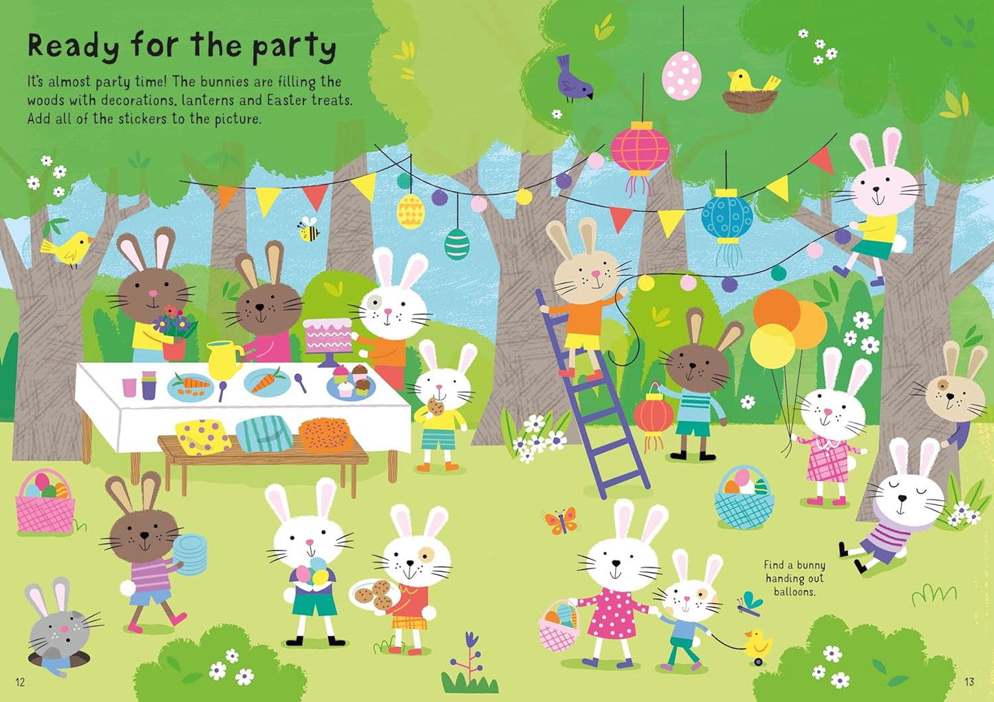 Little First Sticker Book Easter Bunny