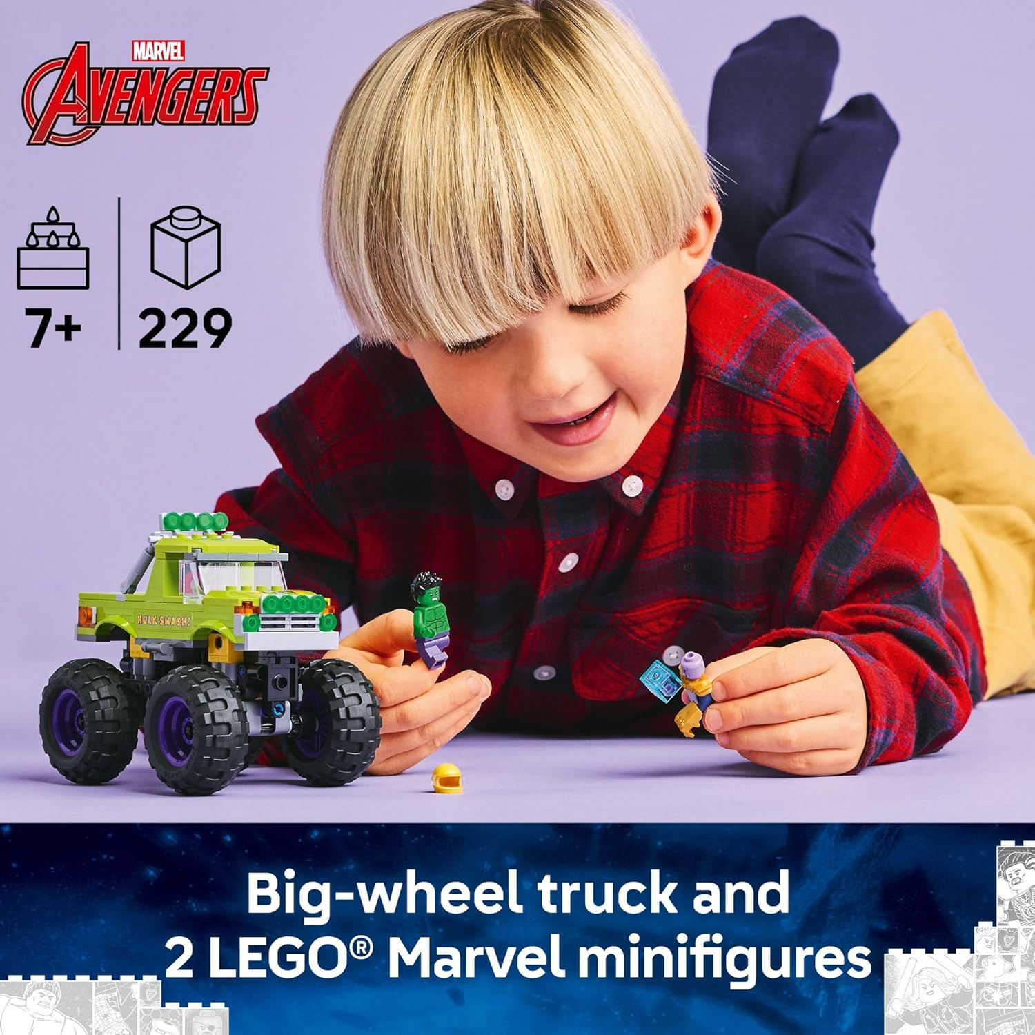 The Hulk Truck Vs Thanos