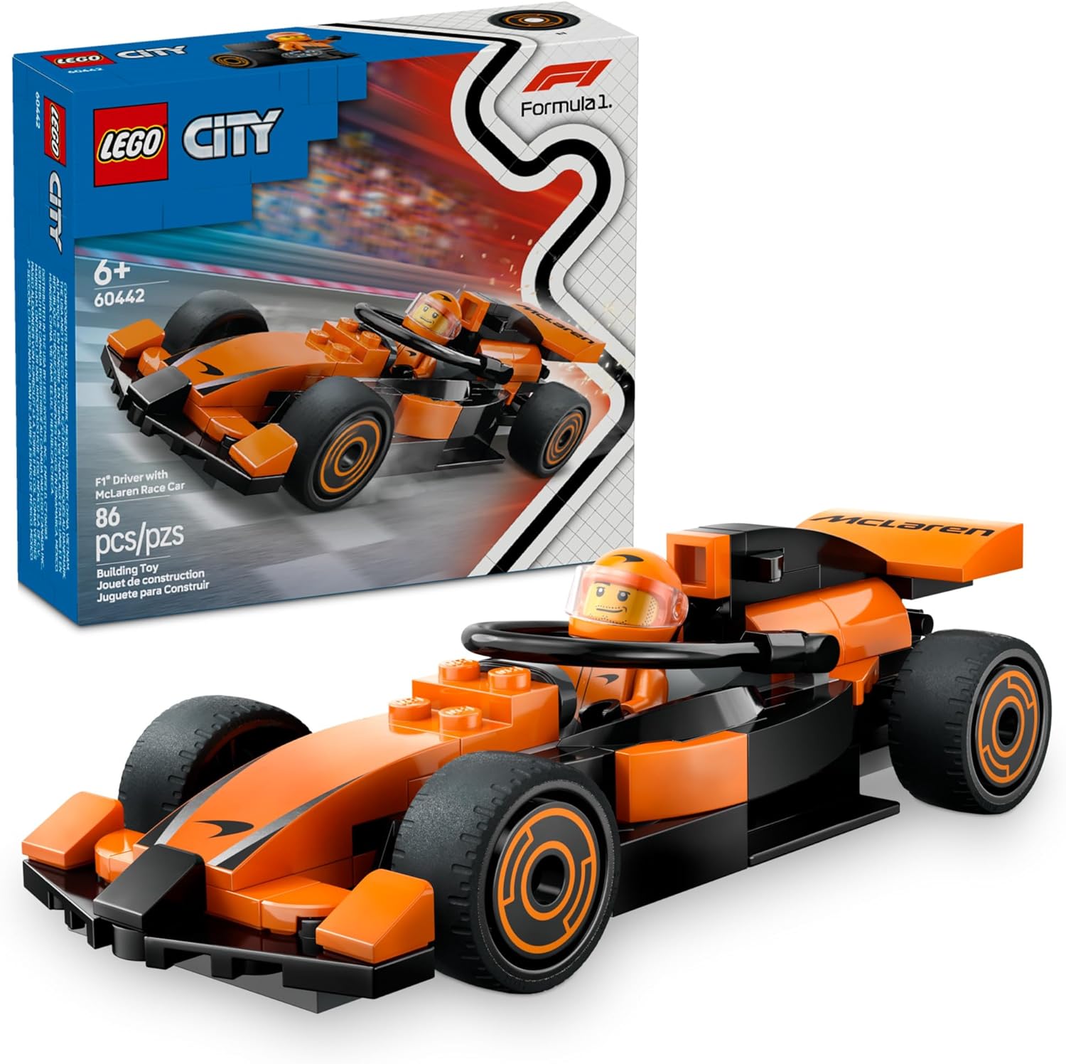 F1 Driver Mclauren Racer