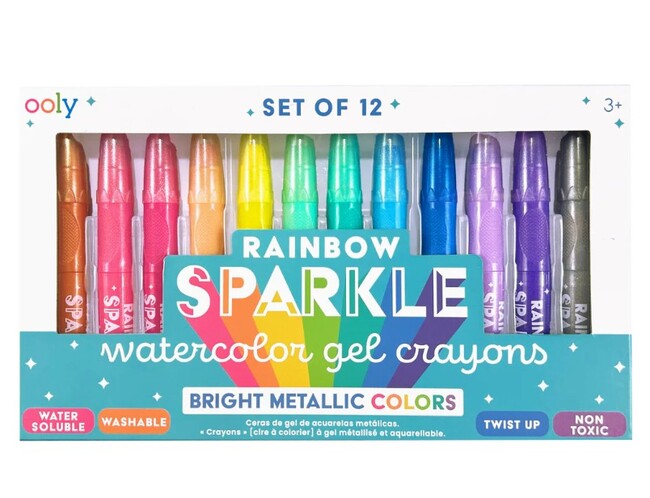 Rainbow Sparkle Metallic