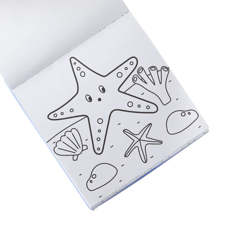Sea Life Carry Color Book