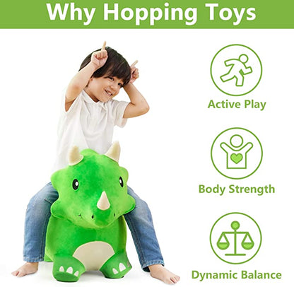 Bouncy Triceratops