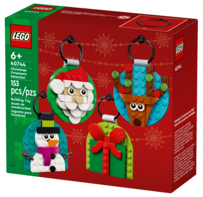 Lego® Christmas Ornament Selection