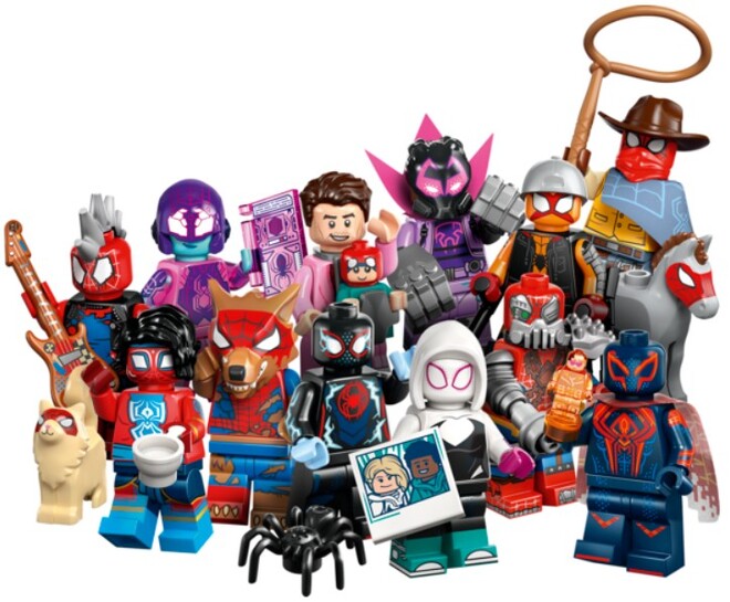 Lego® Minifigures spider Man Across the Spider Verse