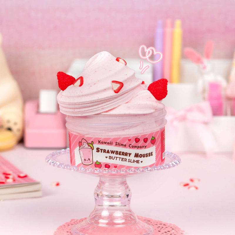 Strawberry Mousse Fluffy