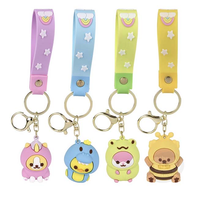 Kawaii Animal Fruit Friends Clip