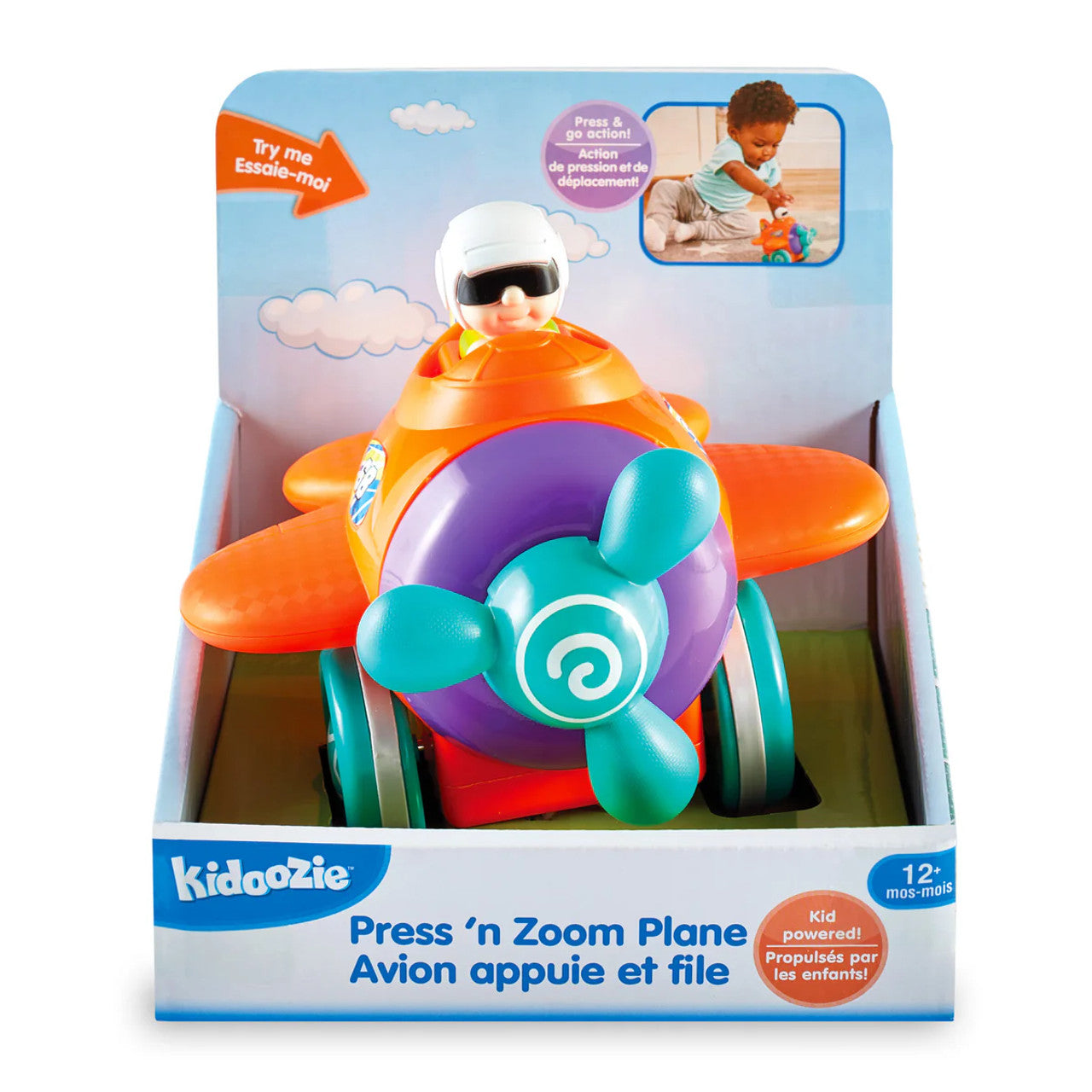 Press 'n Zoom Plane