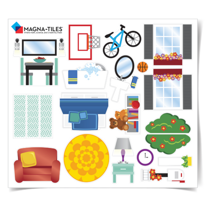 Magnatiles House
