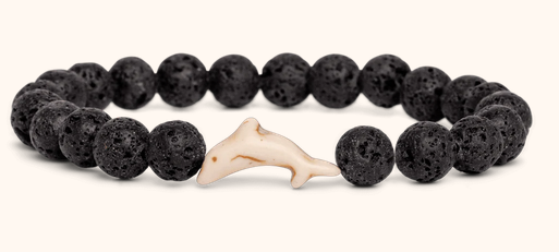 Dolphin Lava Stone